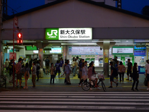 新大久保駅　写真